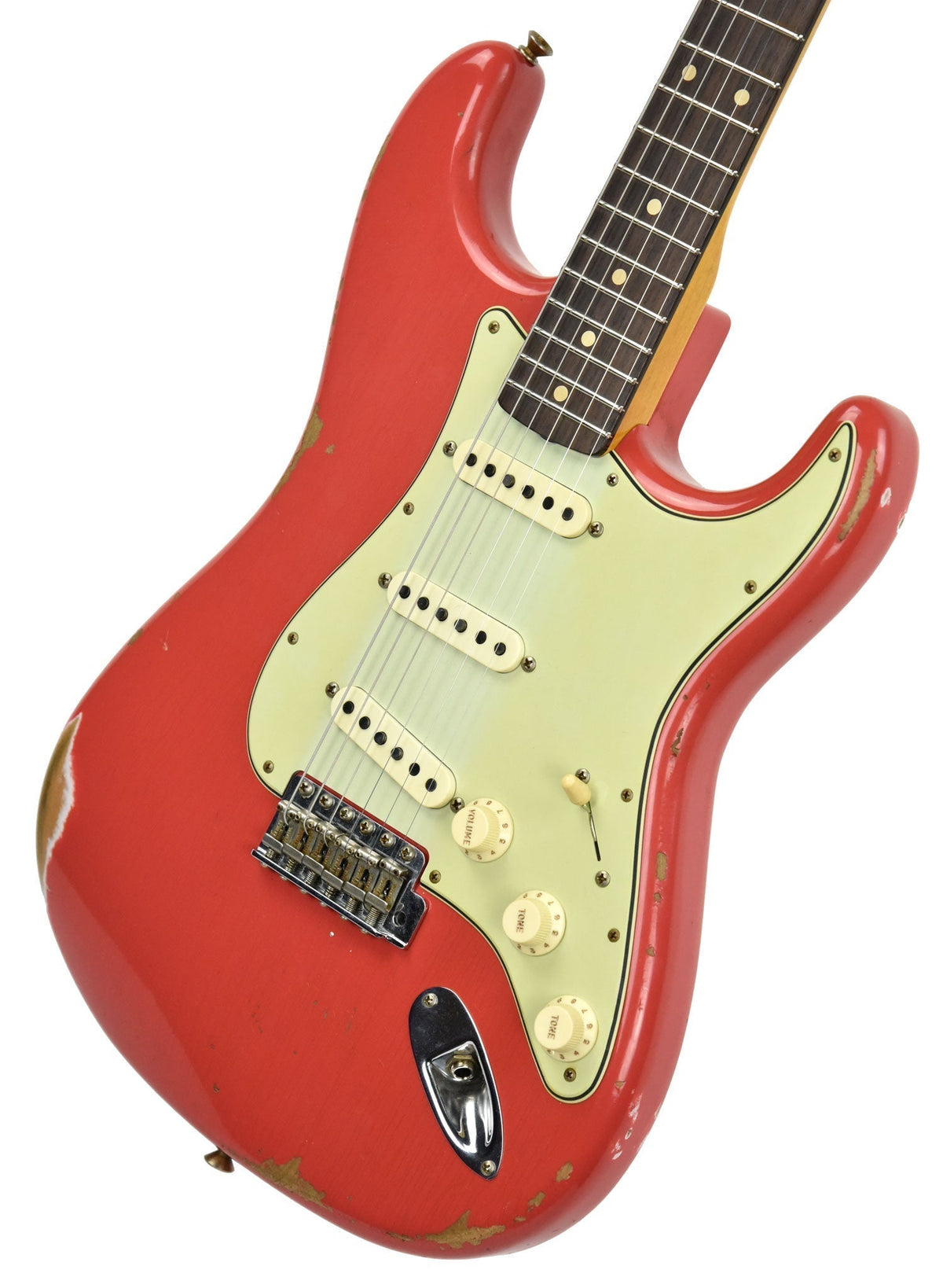Fender Custom Shop 61 Stratocaster Relic Fiesta Red cz538552