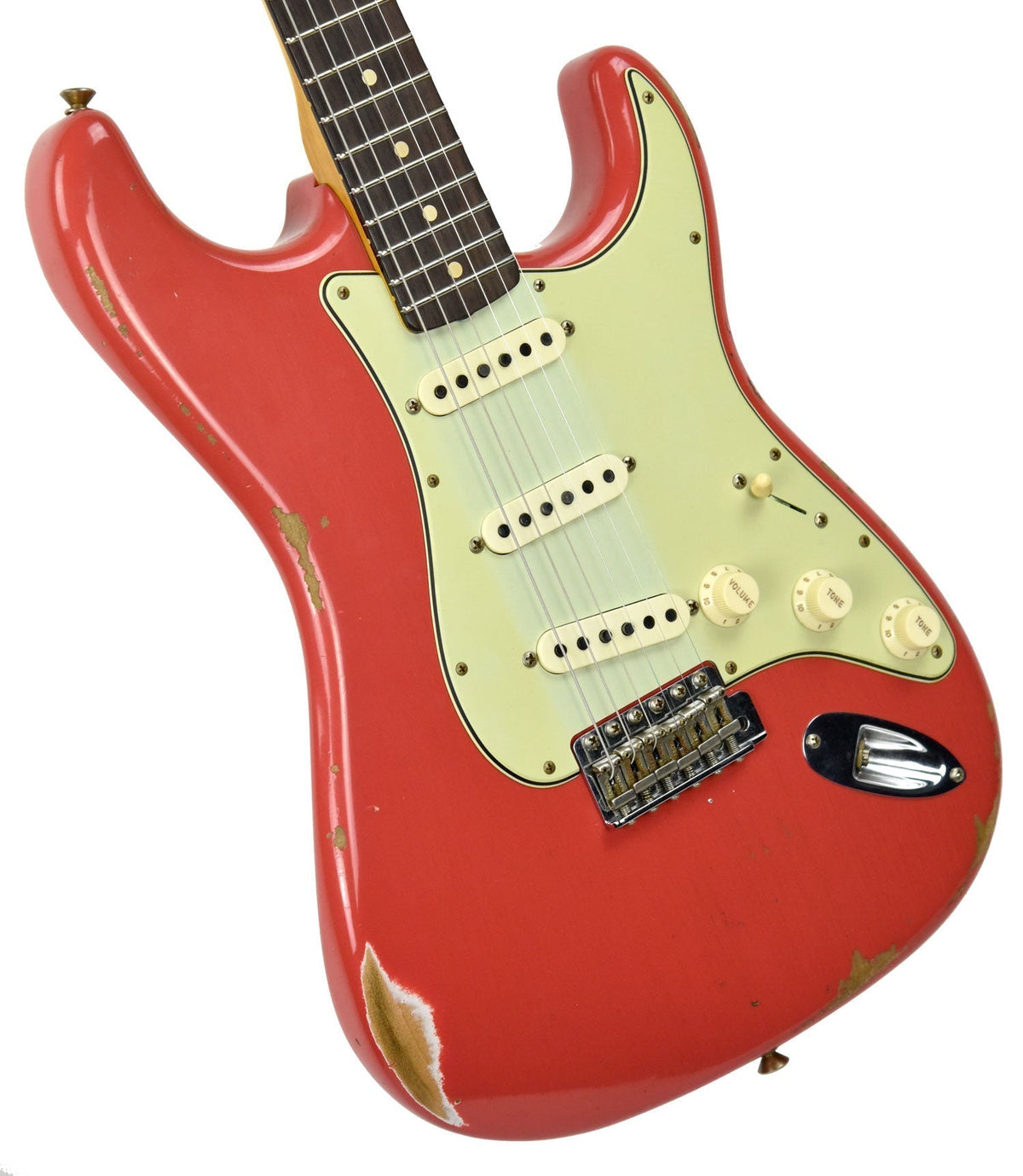 Fender Custom Shop 61 Stratocaster Relic Fiesta Red cz538552