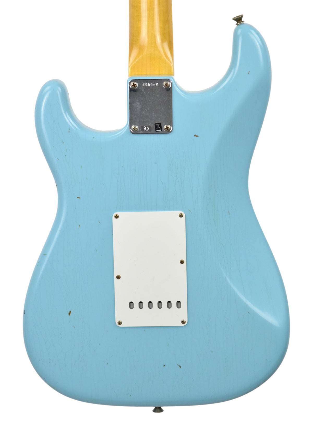 Fender Custom Shop 63 Stratocaster Journeyman Relic Daphe Blue R96660