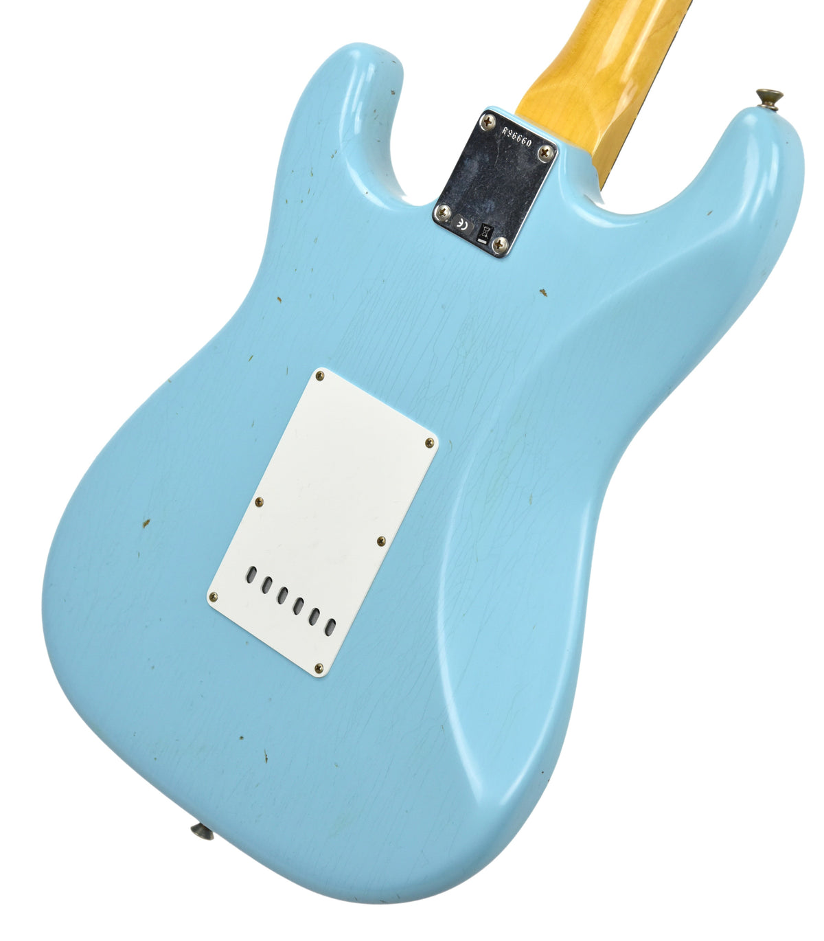 Fender Custom Shop 63 Stratocaster Journeyman Relic Daphe Blue R96660