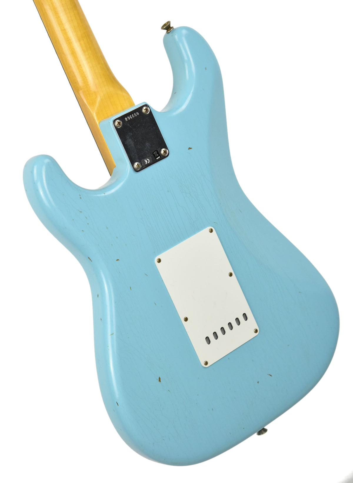 Fender Custom Shop 63 Stratocaster Journeyman Relic Daphe Blue R96660