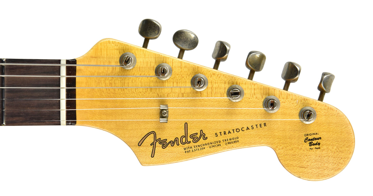 Fender Custom Shop 63 Stratocaster Journeyman Relic Daphe Blue R96660