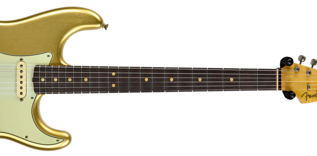 Fender Custom Shop 63 Stratocaster Journeyman Relic Aztec Gold R95464