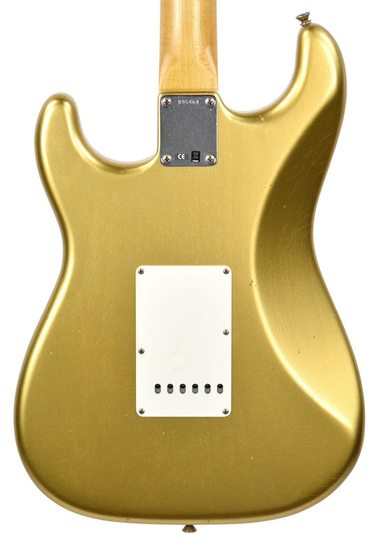 Fender Custom Shop 63 Stratocaster Journeyman Relic Aztec Gold R95464