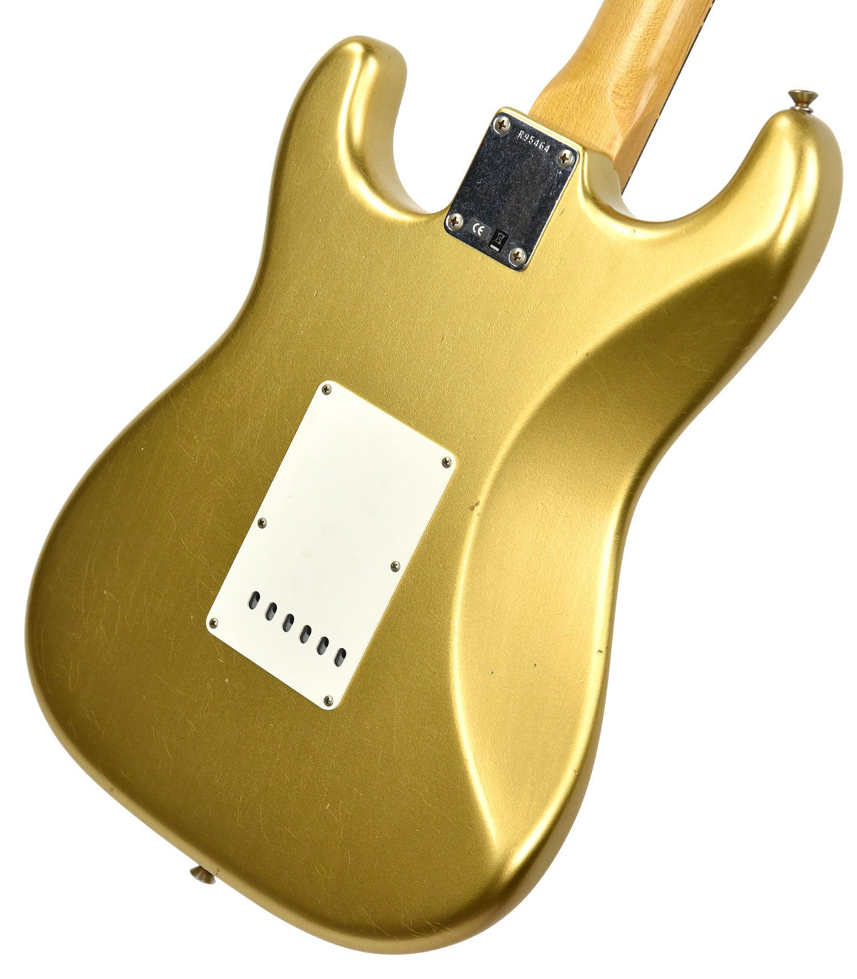 Fender Custom Shop 63 Stratocaster Journeyman Relic Aztec Gold R95464