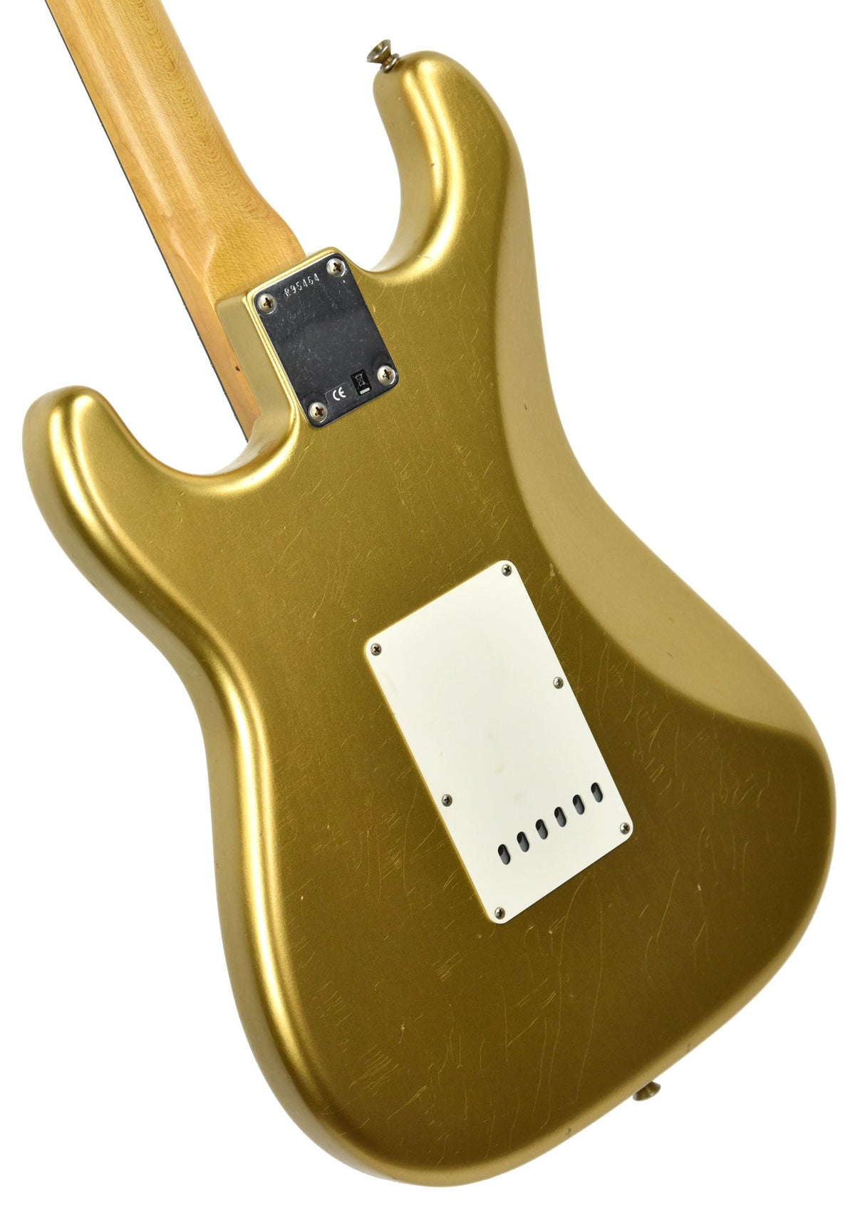 Fender Custom Shop 63 Stratocaster Journeyman Relic Aztec Gold R95464