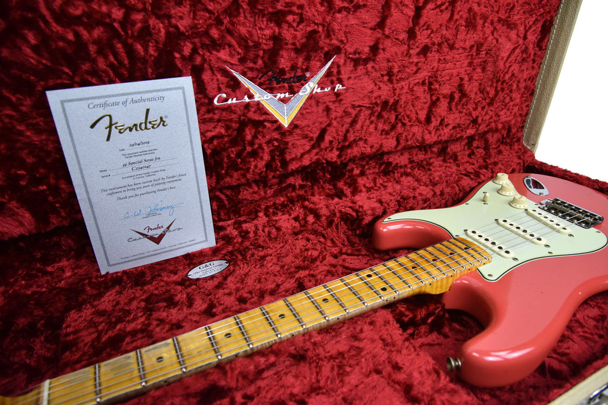 Fender Custom Shop 59 Special Stratocaster Fiesta Red CZ540247