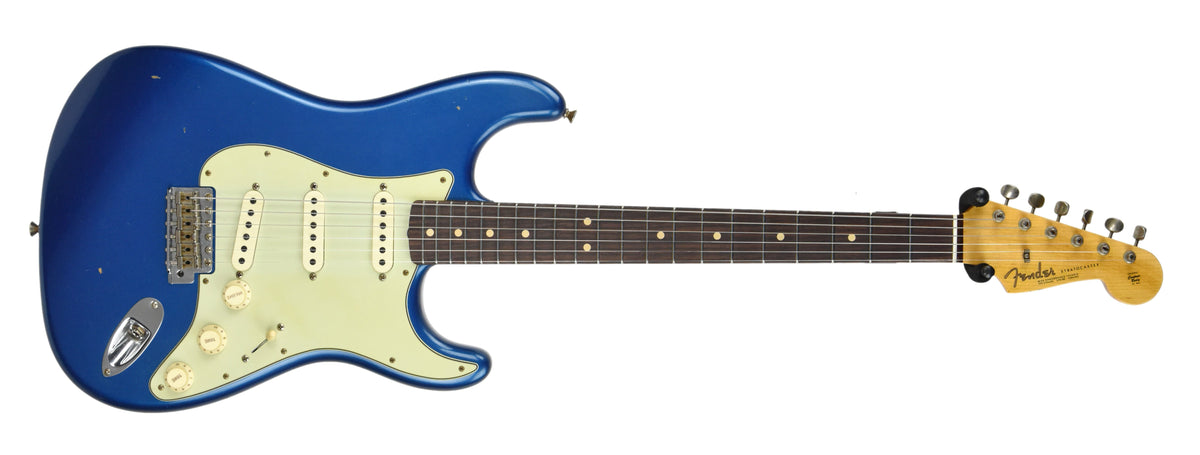 Fender Custom Shop 63 Stratocaster Journeyman Relic Aqua Marine Metallic R98740