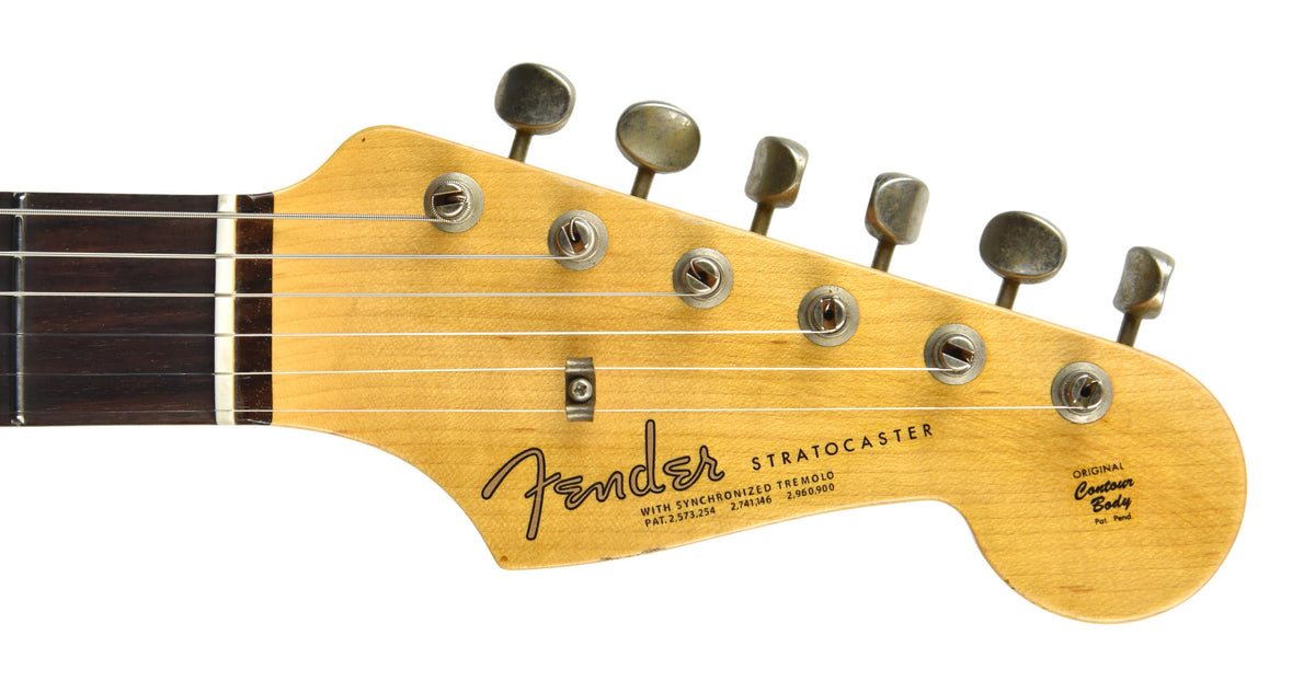 Fender Custom Shop 63 Stratocaster Journeyman Relic Aqua Marine Metallic R98740