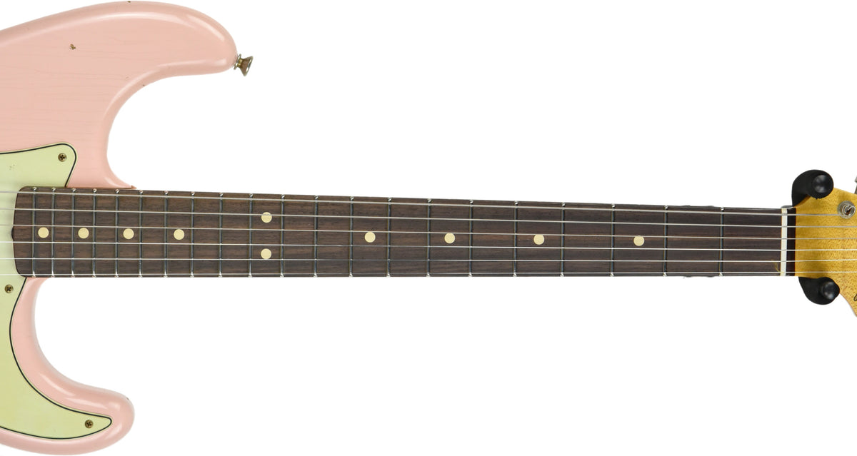 Fender Custom Shop 63 Stratocaster Journeyman Relic Shell Pink R96910