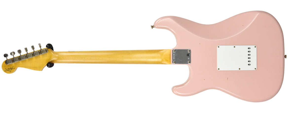 Fender Custom Shop 63 Stratocaster Journeyman Relic Shell Pink R96910