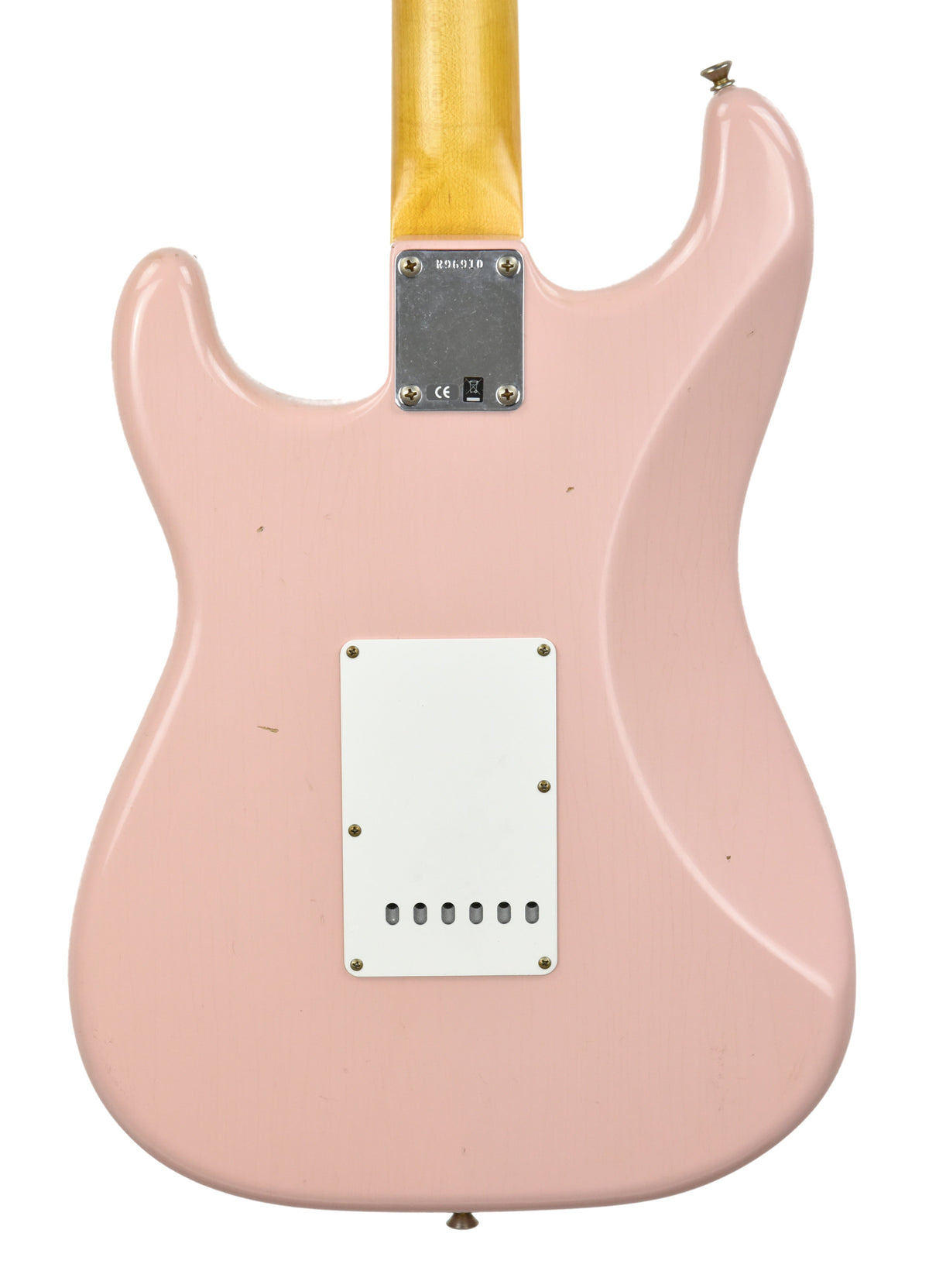 Fender Custom Shop 63 Stratocaster Journeyman Relic Shell Pink R96910