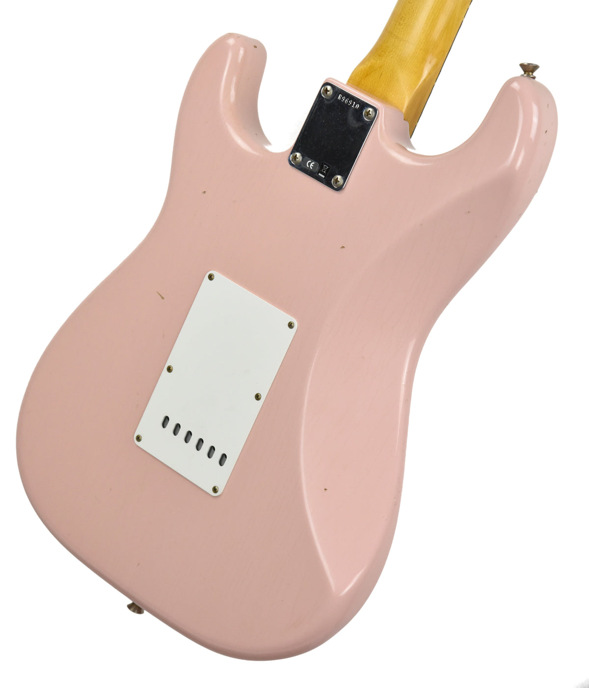 Fender Custom Shop 63 Stratocaster Journeyman Relic Shell Pink R96910
