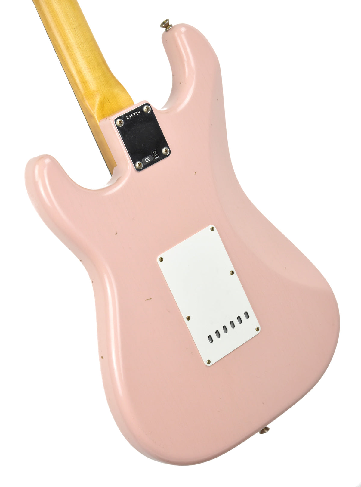 Fender Custom Shop 63 Stratocaster Journeyman Relic Shell Pink R96910
