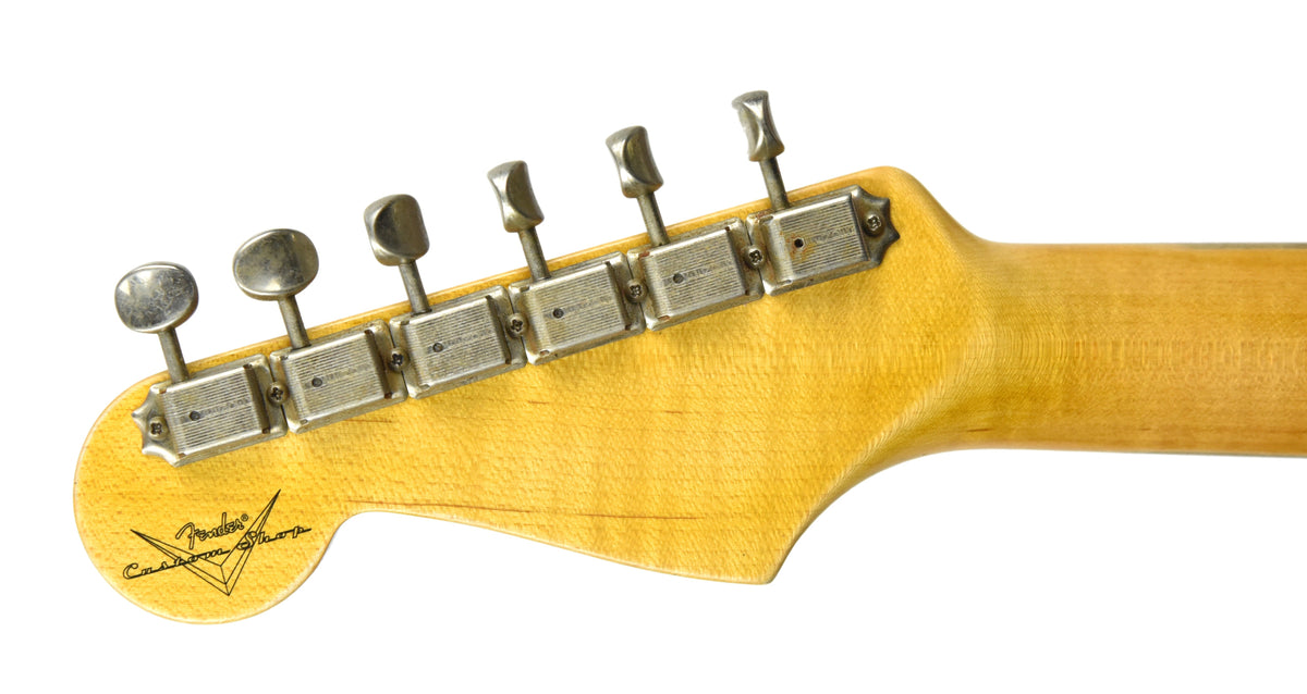 Fender Custom Shop 63 Stratocaster Journeyman Relic Shell Pink R96910