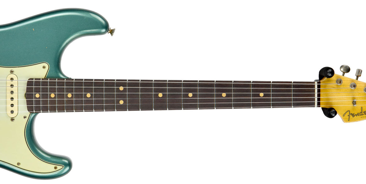 Fender Custom Shop 63 Stratocaster Journeyman Relic Sherwood Green Metallic R95579
