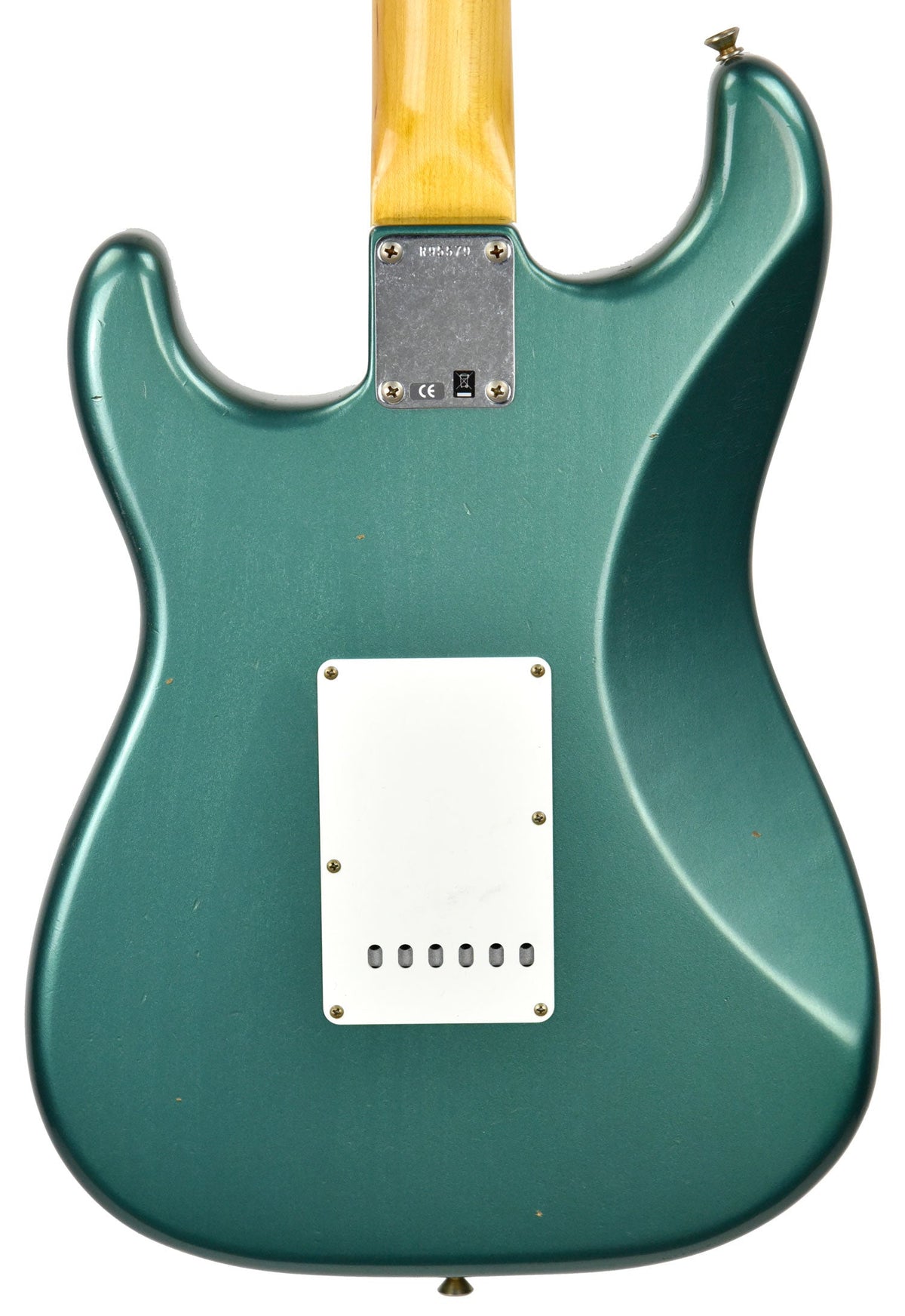 Fender Custom Shop 63 Stratocaster Journeyman Relic Sherwood Green Metallic R95579
