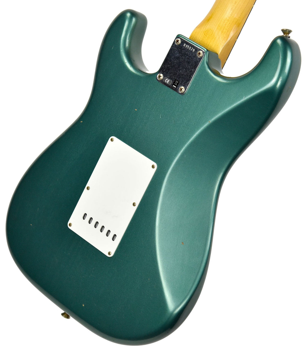 Fender Custom Shop 63 Stratocaster Journeyman Relic Sherwood Green Metallic R95579