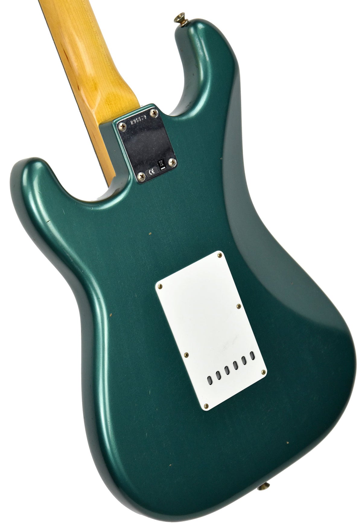 Fender Custom Shop 63 Stratocaster Journeyman Relic Sherwood Green Metallic R95579