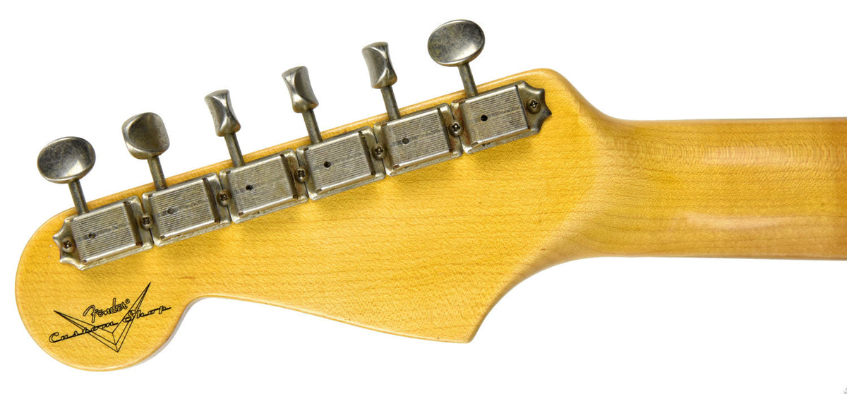 Fender Custom Shop 63 Stratocaster Journeyman Relic Sherwood Green Metallic R95579