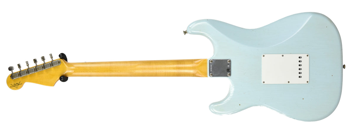 Fender Custom Shop 63 Stratocaster Journeyman Relic Sonic Blue R98660