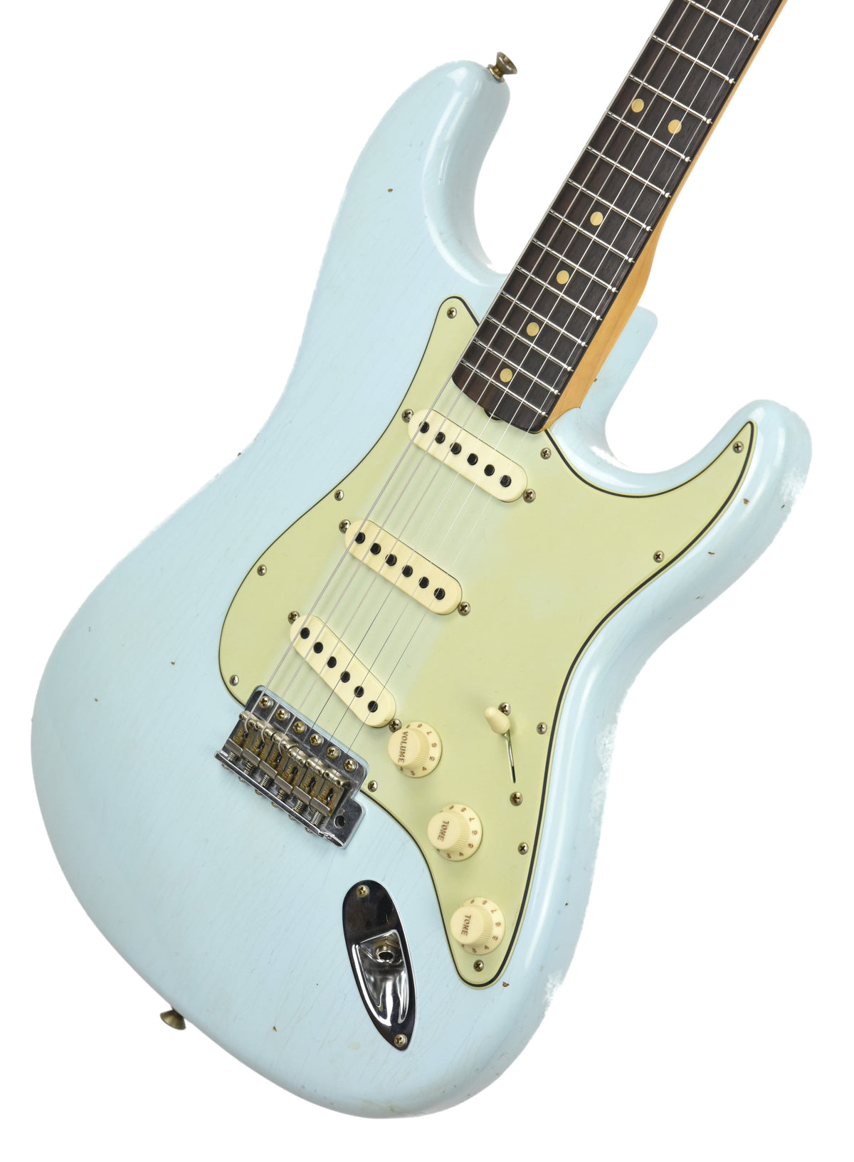 Fender Custom Shop 63 Stratocaster Journeyman Relic Sonic Blue R98660