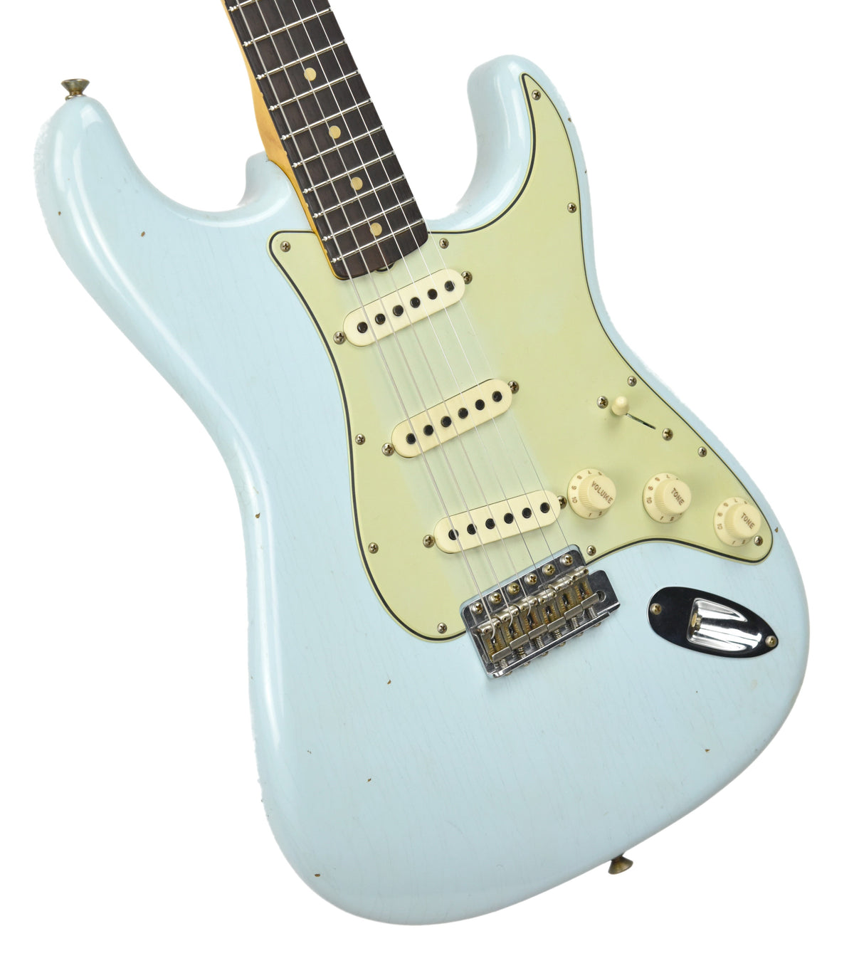 Fender Custom Shop 63 Stratocaster Journeyman Relic Sonic Blue R98660