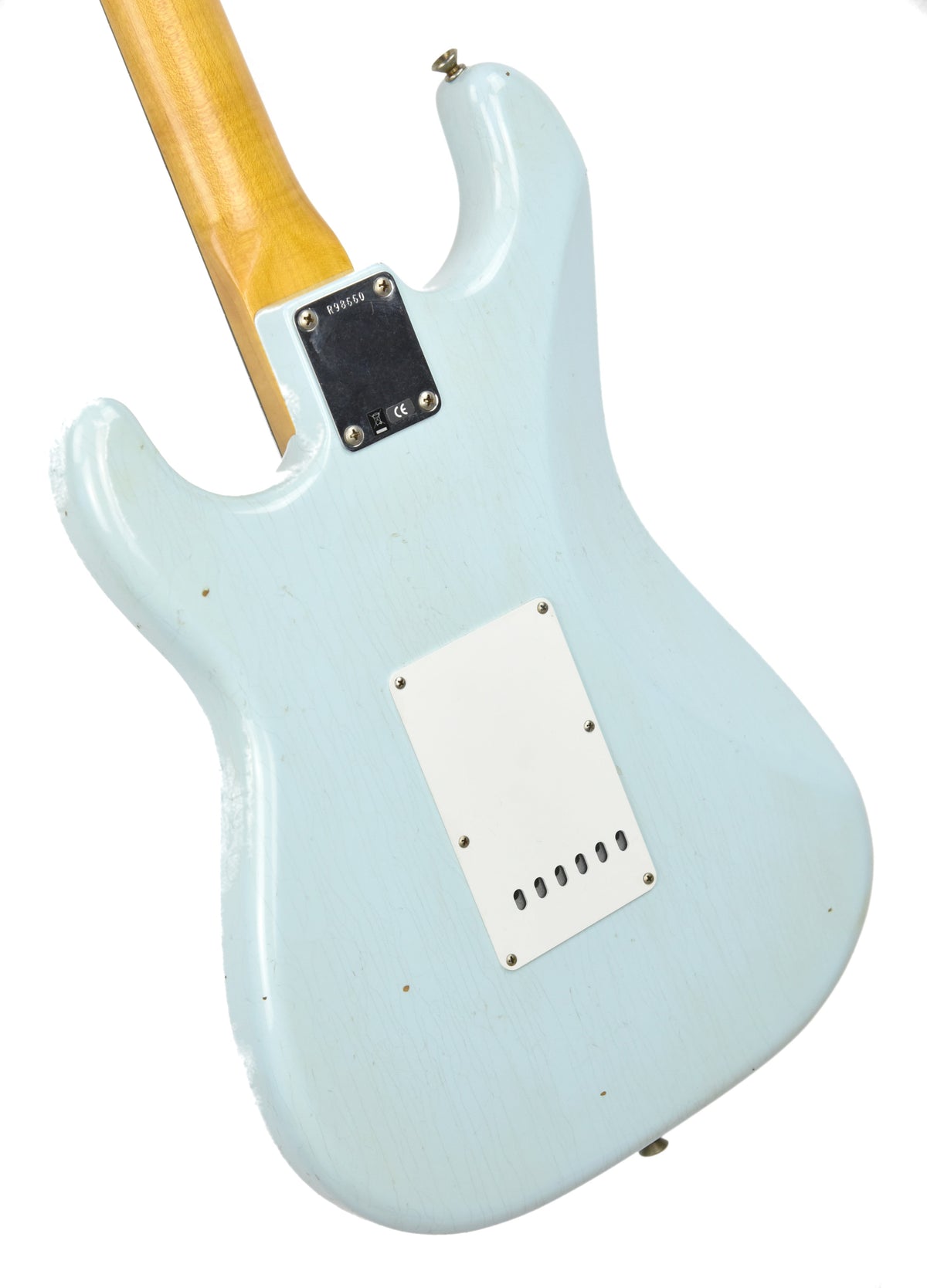 Fender Custom Shop 63 Stratocaster Journeyman Relic Sonic Blue R98660