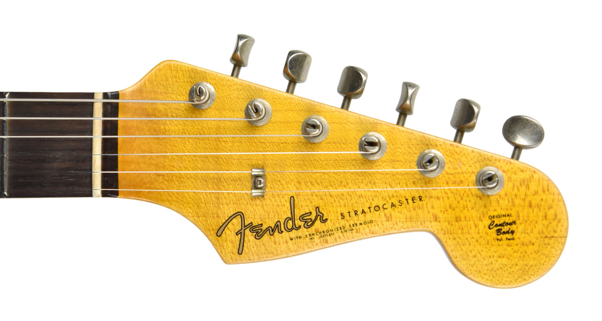 Fender Custom Shop 63 Stratocaster Journeyman Relic Sonic Blue R98660