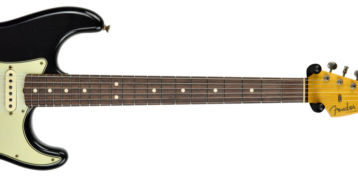 Fender Custom Shop 63 Stratocaster Journeyman Relic Black R98156