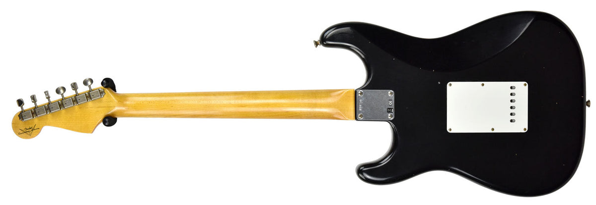Fender Custom Shop 63 Stratocaster Journeyman Relic Black R98156
