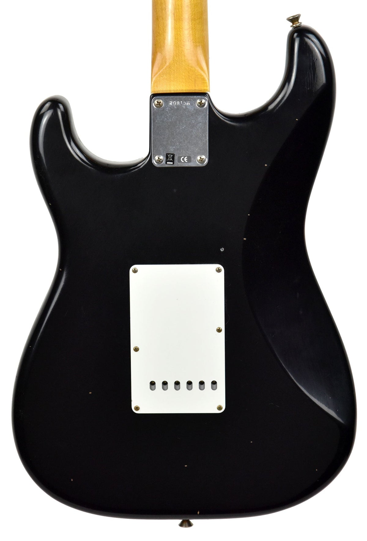 Fender Custom Shop 63 Stratocaster Journeyman Relic Black R98156
