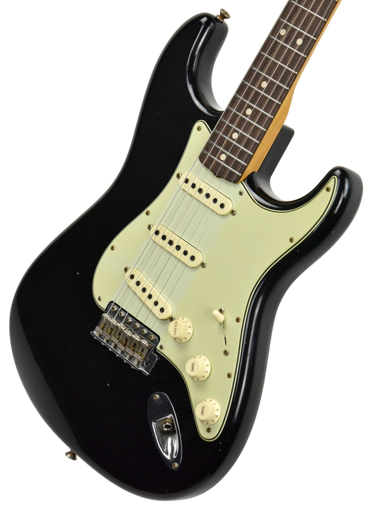 Fender Custom Shop 63 Stratocaster Journeyman Relic Black R98156