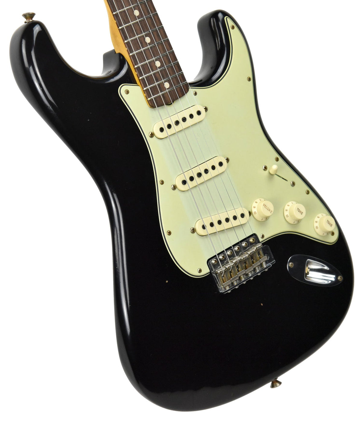 Fender Custom Shop 63 Stratocaster Journeyman Relic Black R98156