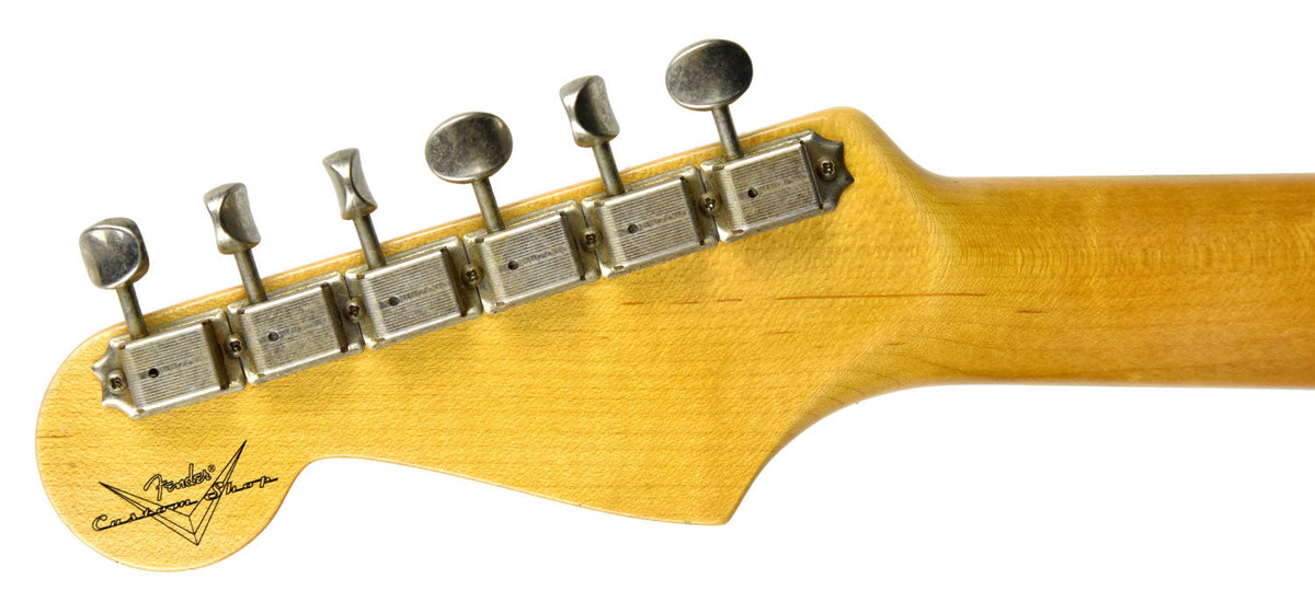 Fender Custom Shop 63 Stratocaster Journeyman Relic Black R98156