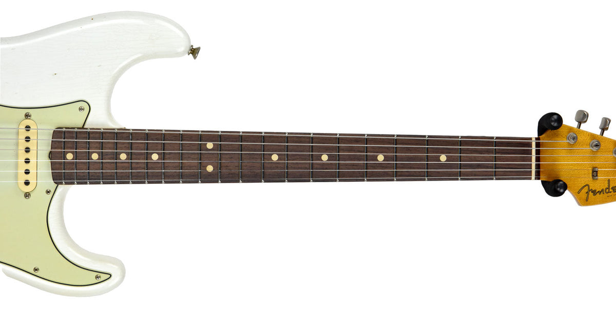 Fender Custom Shop 63 Stratocaster Journeyman Relic Olympic White