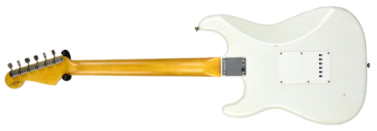 Fender Custom Shop 63 Stratocaster Journeyman Relic Olympic White