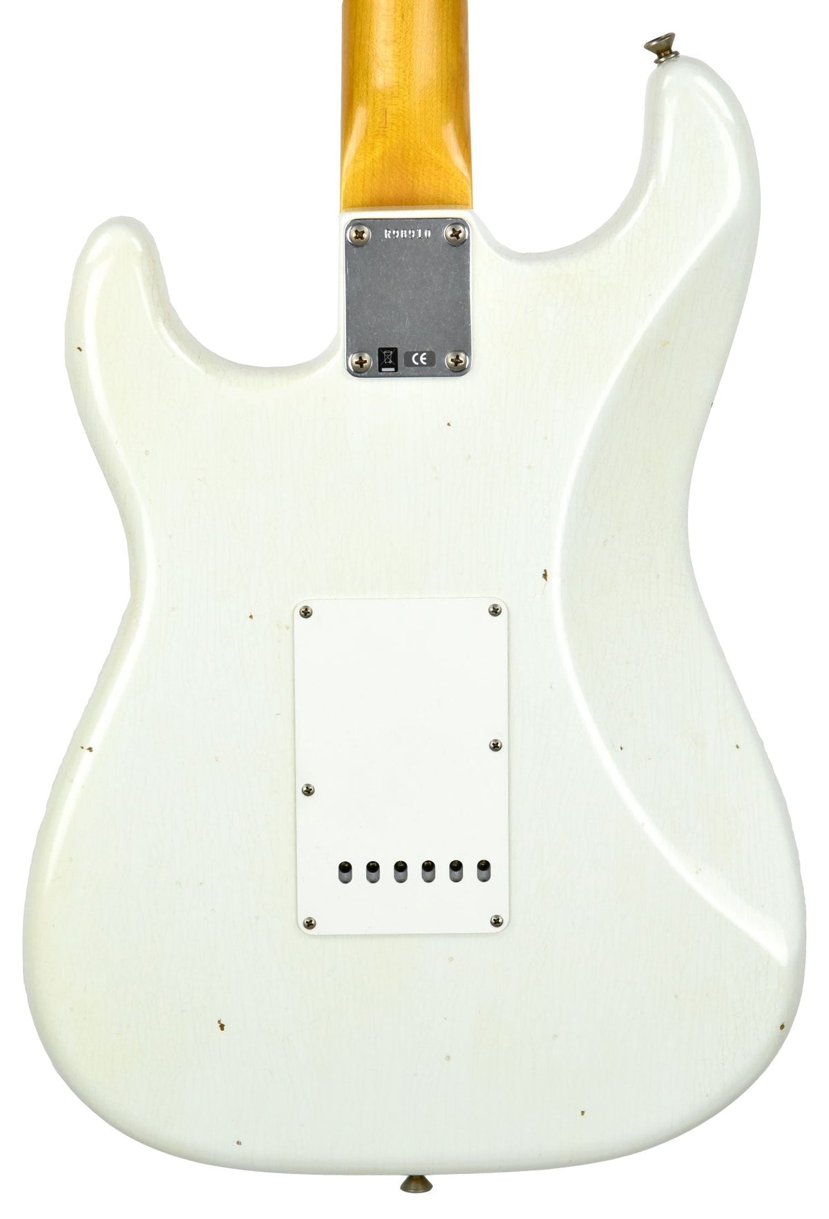 Fender Custom Shop 63 Stratocaster Journeyman Relic Olympic White