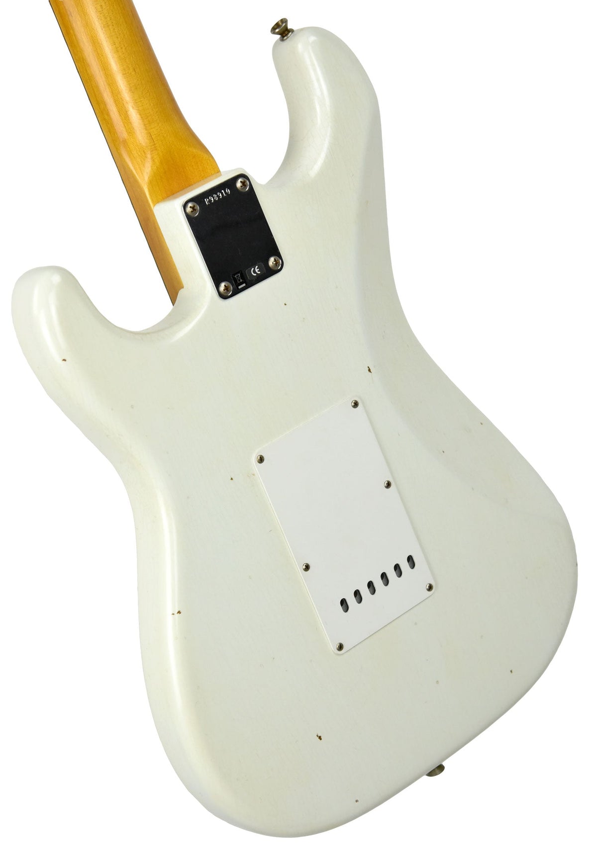 Fender Custom Shop 63 Stratocaster Journeyman Relic Olympic White