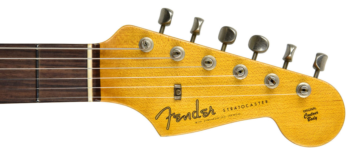 Fender Custom Shop 63 Stratocaster Journeyman Relic Olympic White