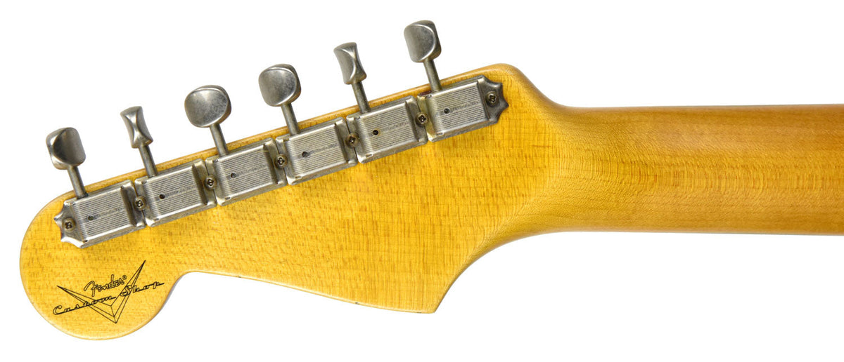 Fender Custom Shop 63 Stratocaster Journeyman Relic Olympic White