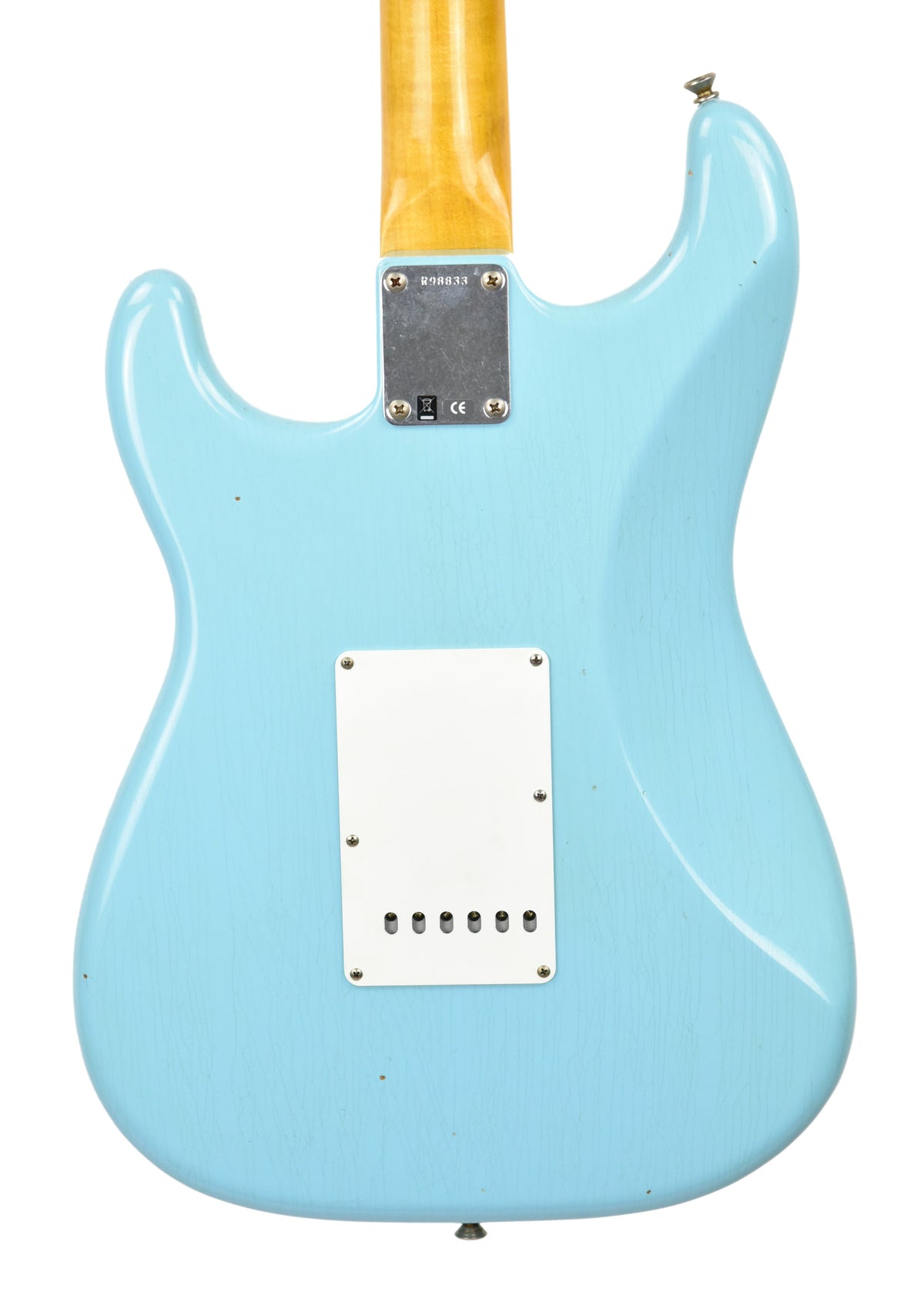 Fender Custom Shop 63 Stratocaster Journeyman Relic Daphne Blue R98833