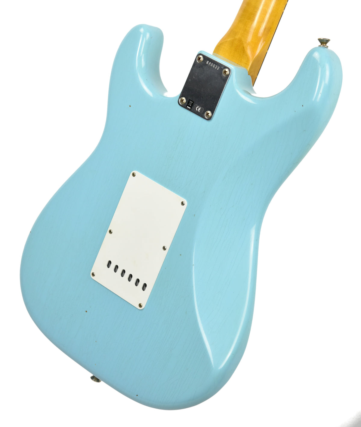 Fender Custom Shop 63 Stratocaster Journeyman Relic Daphne Blue R98833