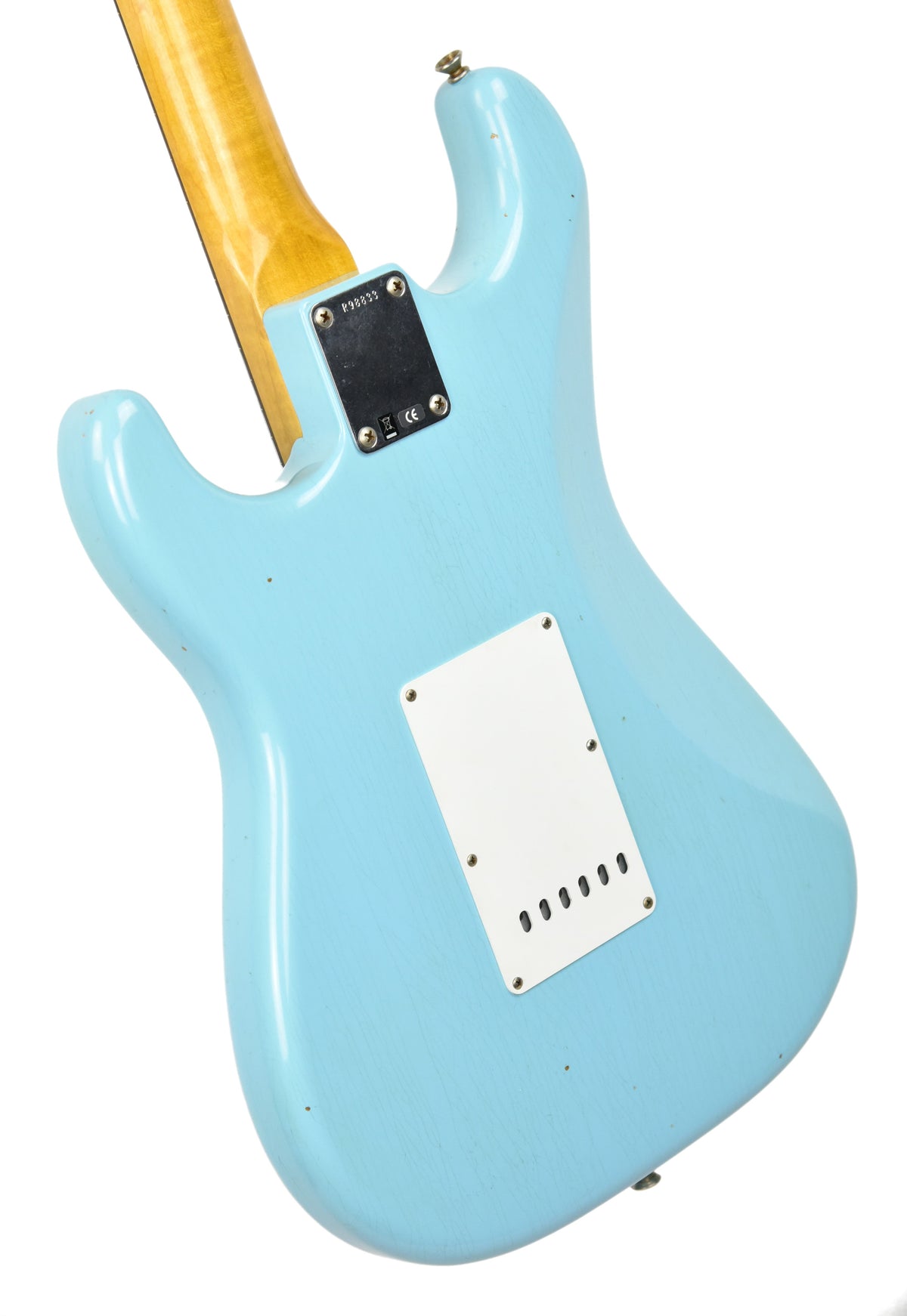 Fender Custom Shop 63 Stratocaster Journeyman Relic Daphne Blue R98833