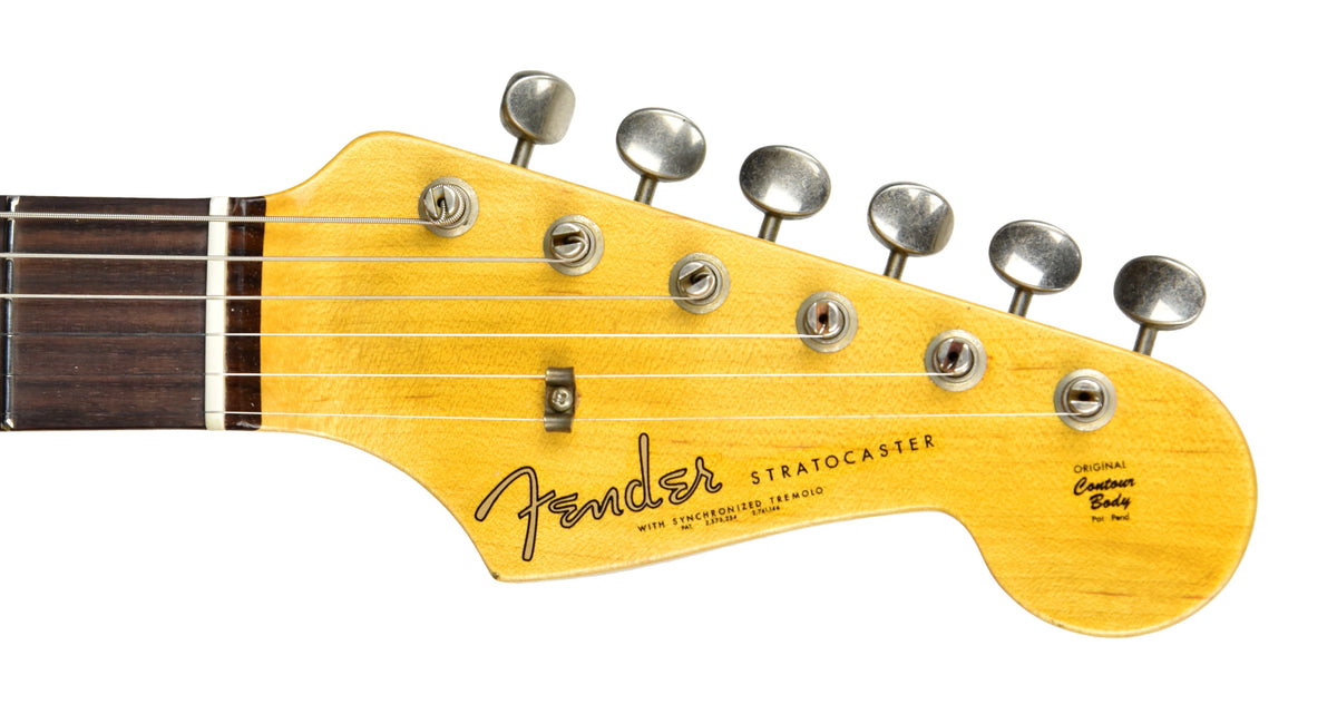 Fender Custom Shop 63 Stratocaster Journeyman Relic Daphne Blue R98833