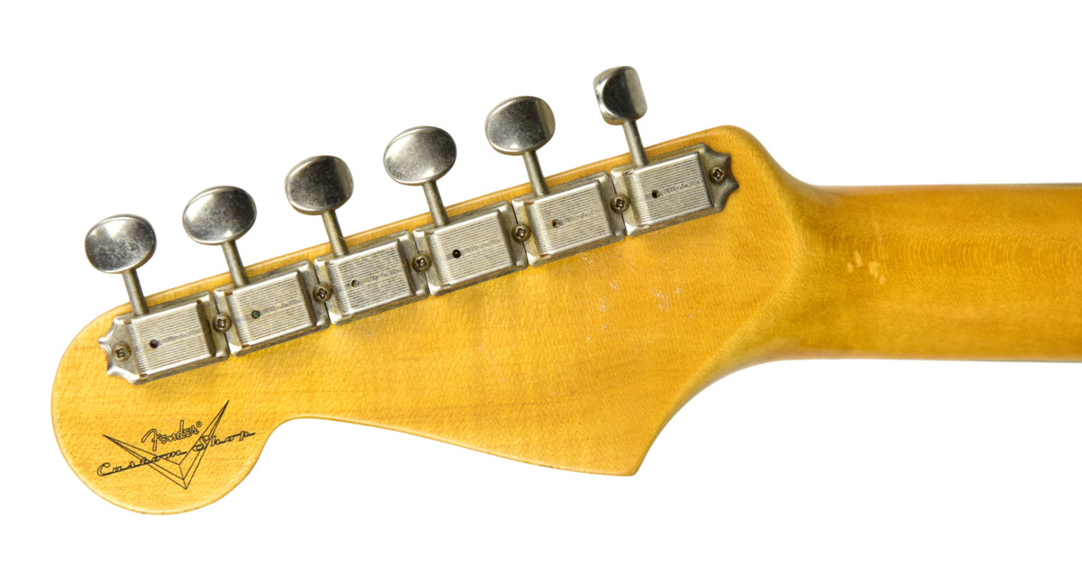 Fender Custom Shop 63 Stratocaster Journeyman Relic Daphne Blue R98833