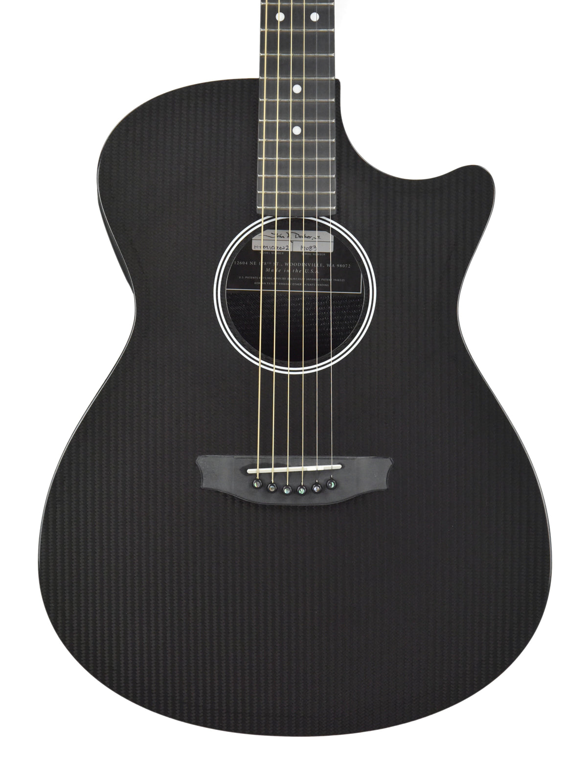 Rainsong H-OM1000N2 Acoustic Electric Carbon Fiber Guitar 19083