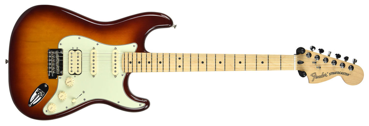 Fender Deluxe Series Stratocaster HSS in Tobacco Burst MX18212446