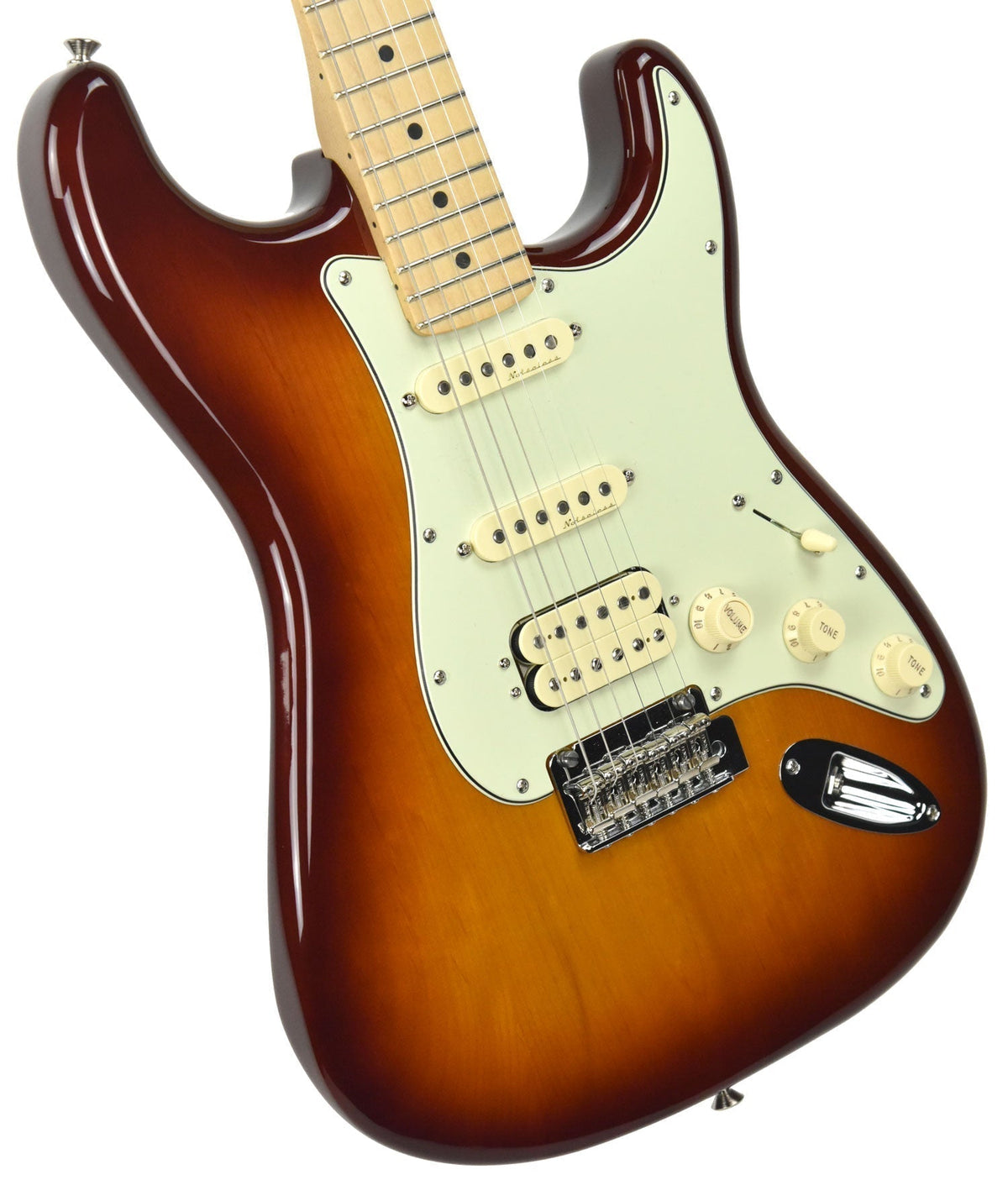 Fender Deluxe Series Stratocaster HSS in Tobacco Burst MX18212446