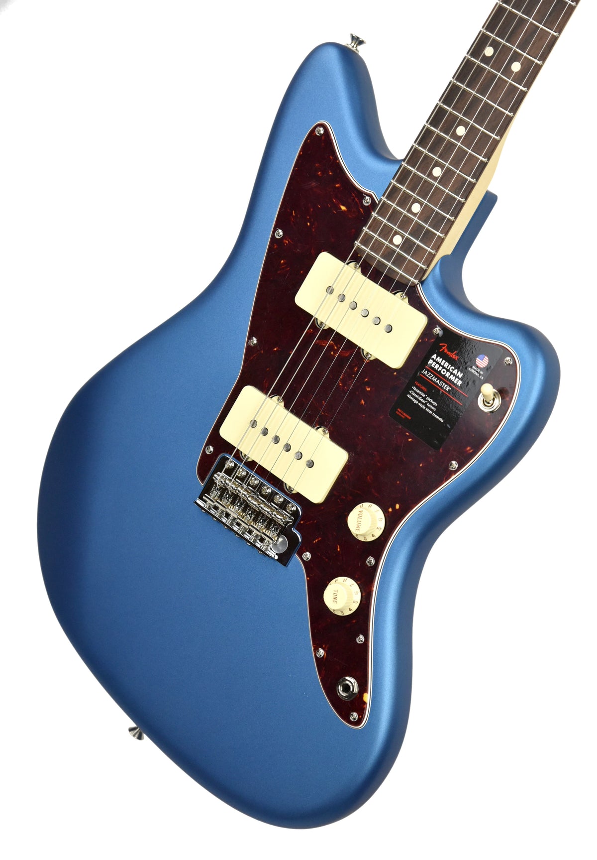 Fender American Performer Jazzmaster Satin Lake Placid Blue US19007165